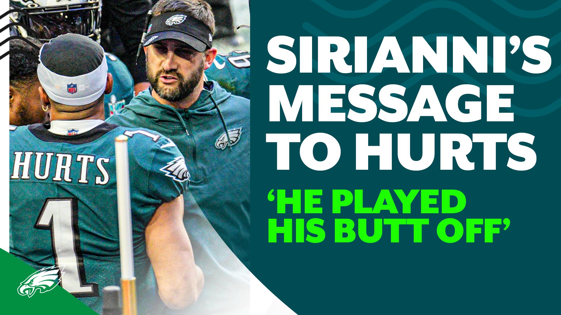 10 memorable moments of Sirianni's 1st year with the Eagles