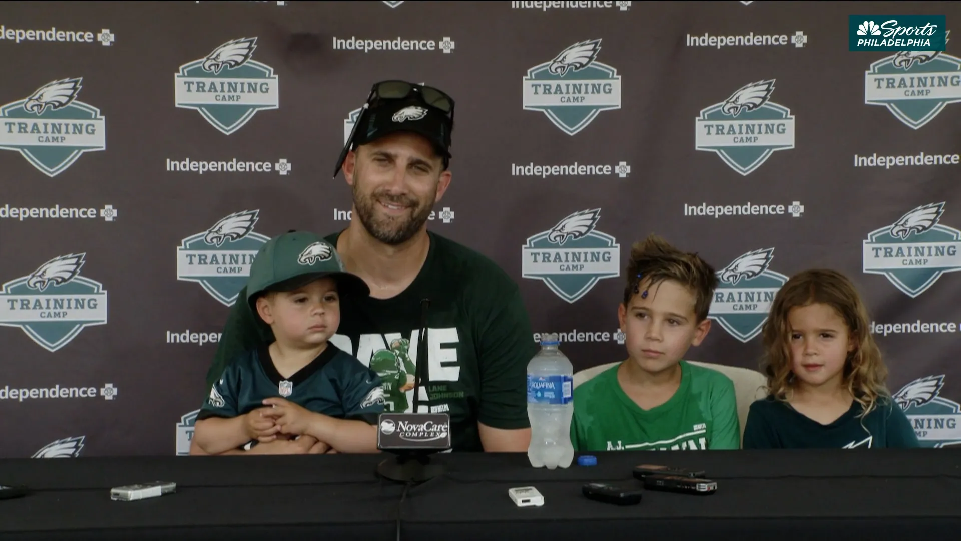 Children at the Press Conference - Sports Illustrated