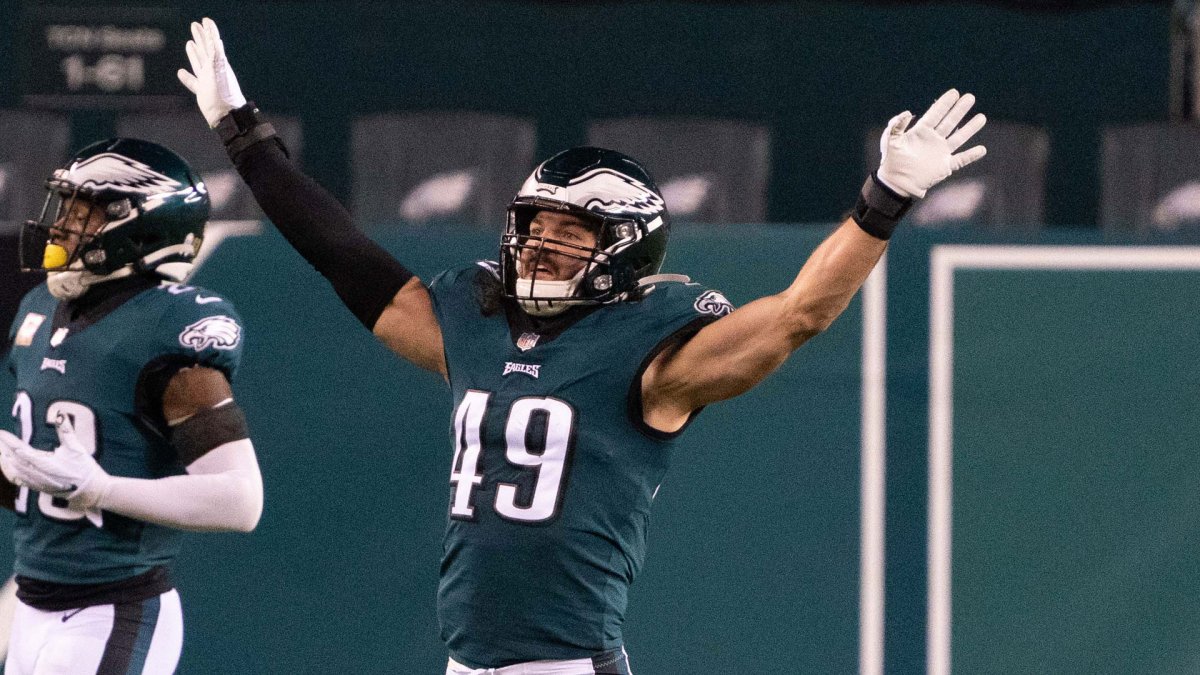 Eagles' Alex Singleton thinks he fits in Jonathan Gannon's scheme – NBC  Sports Philadelphia