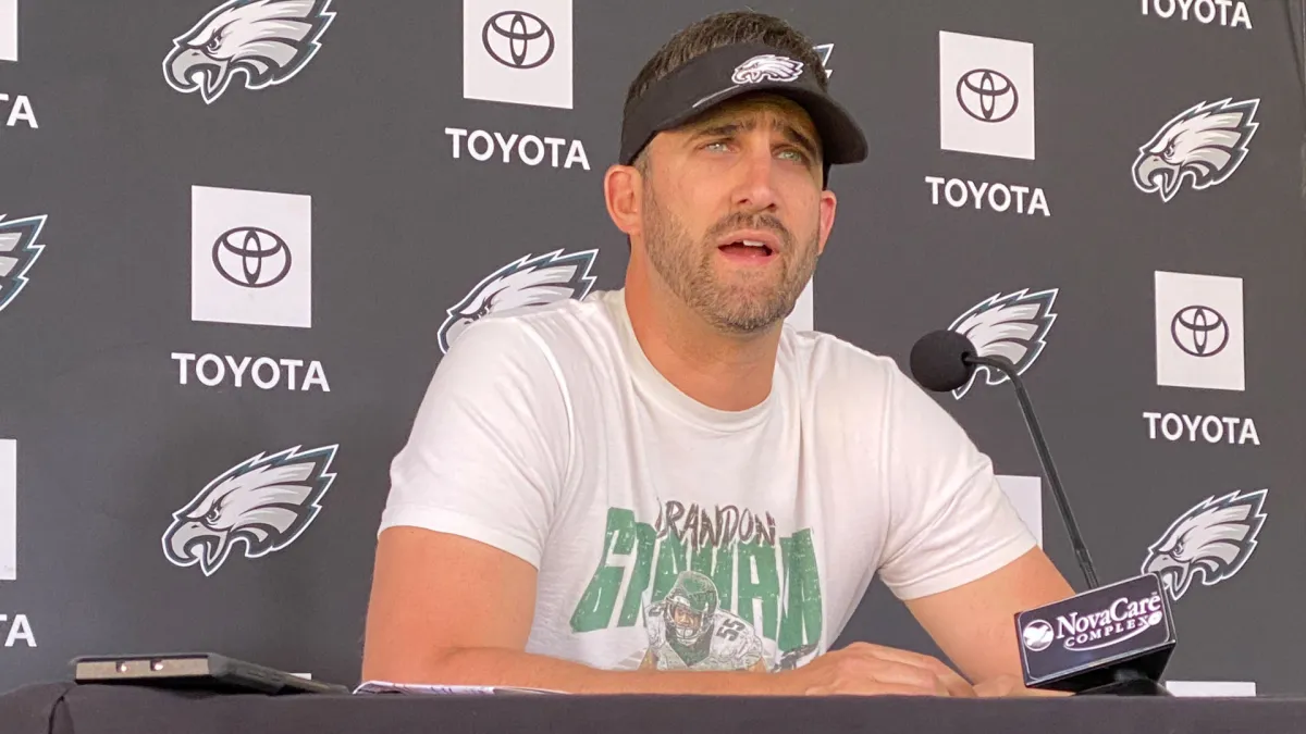 Why Eagles coach Nick Sirianni doesn't care about bulletin board material –  NBC Sports Philadelphia