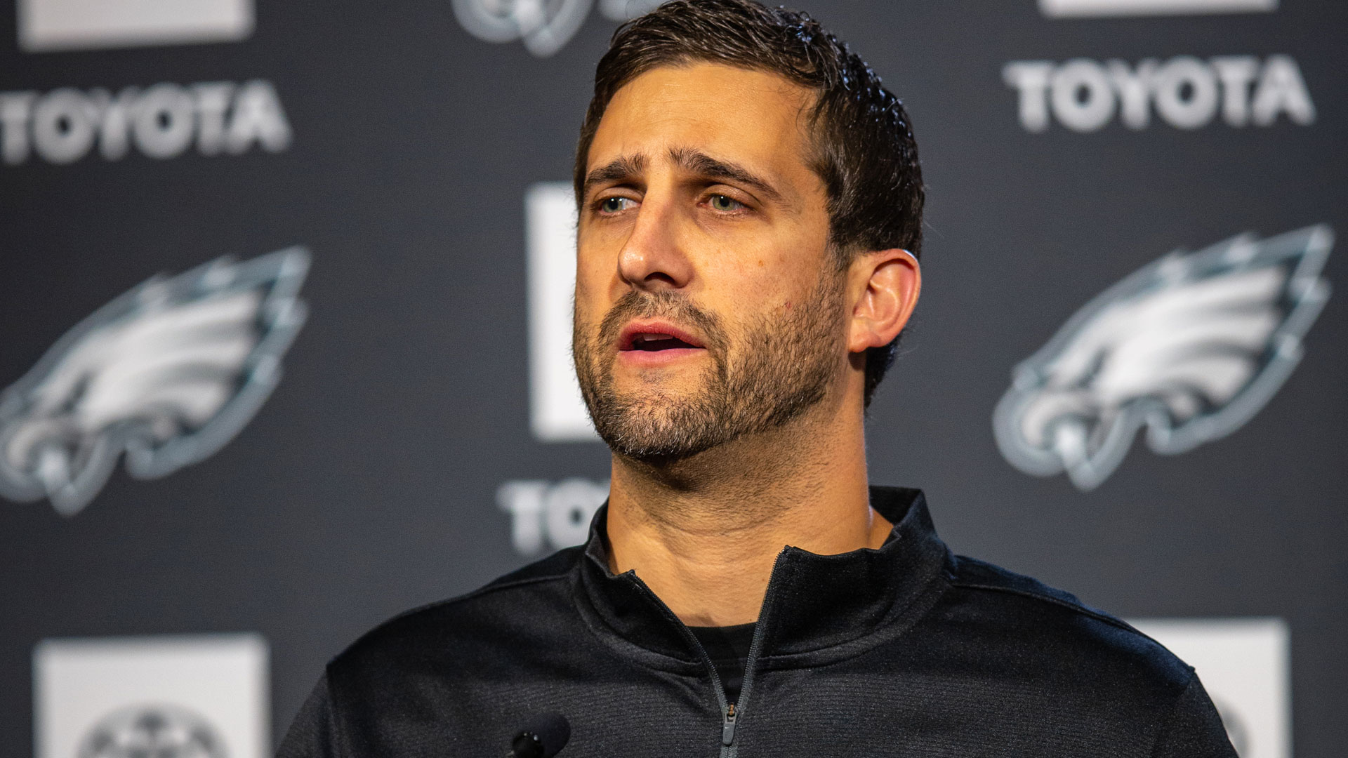 <p>After selecting 10 players in the 2020 draft, the Eagles will likely enter this year’s draft with a total of 11 picks.</p>
<p>Will they really pick 11 players?</p>
<p>We’ll find out soon enough. For this exercise they are. Here’s a seven-round, Eagles-only mock draft:</p>
