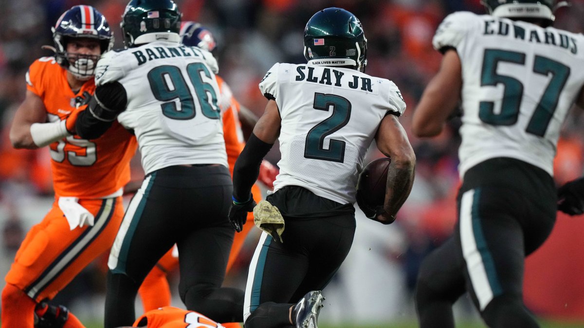 Philadelphia Eagles' Darius Slay Named NFC Defensive Player of the Week –  NBC10 Philadelphia