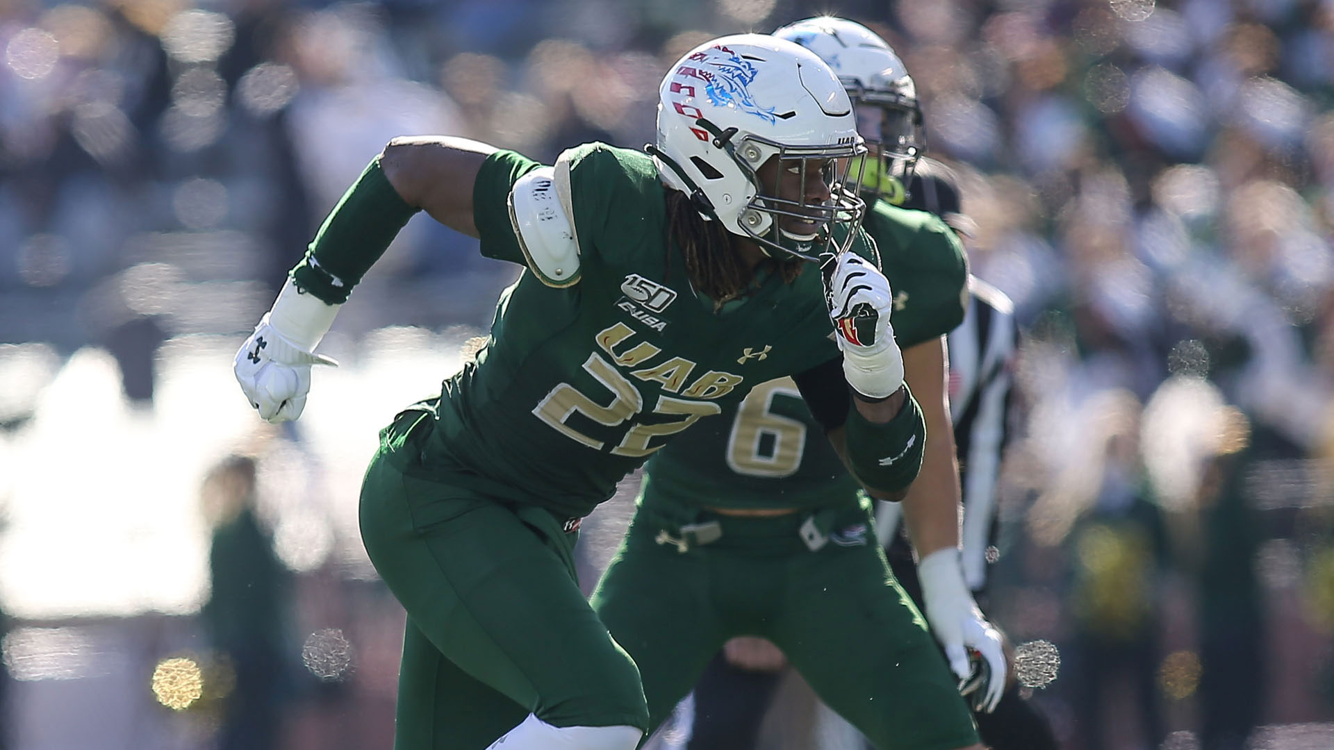 <p>Smith was a JUCO bounce back from Florida after his alleged involvement in a credit card scheme back. After going to Butler CC for a year, Smith went to UAB and had a very productive two seasons. Smith (6-6, 255) had 12 1/2 sacks in 21 games at UAB and also had 23 1/2 TFLs. After playing as an outside linebacker in college, Smith would need to transition to a 4-3 end in Jonathan Gannon’s system. There might be some growing pains but there’s enough pass rush ability to make him an intriguing Day 2 pick.</p>