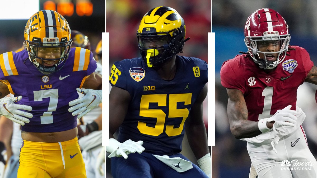 NFL Draft 2022: Eagles target Oregon's Kayvon Thibodeaux, LSU's Derek  Stingley Jr.