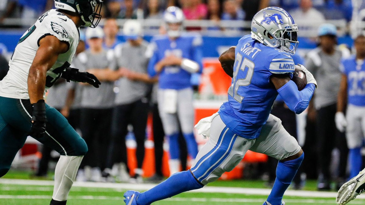 Detroit Lions RB D'Andre Swift turning heads in camp