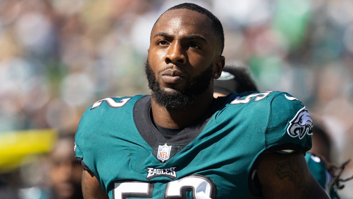 Why Eagles' Davion Taylor can play even better knowing coaches have  confidence in him 