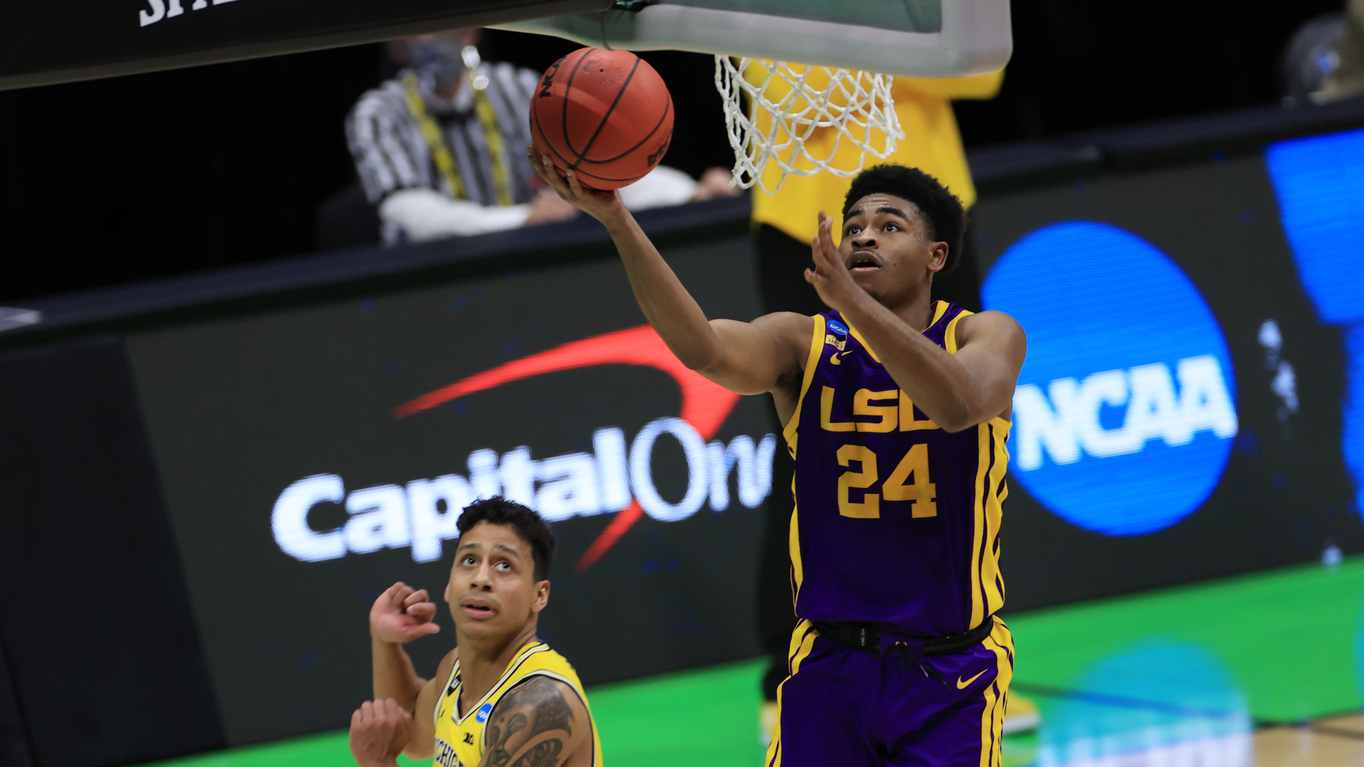 <p>The Knicks go back to the well at the guard position and add an athlete with upside in Thomas. He's not much of a producer from deep yet, and he needs to spruce up the defense, but it'll come.</p>