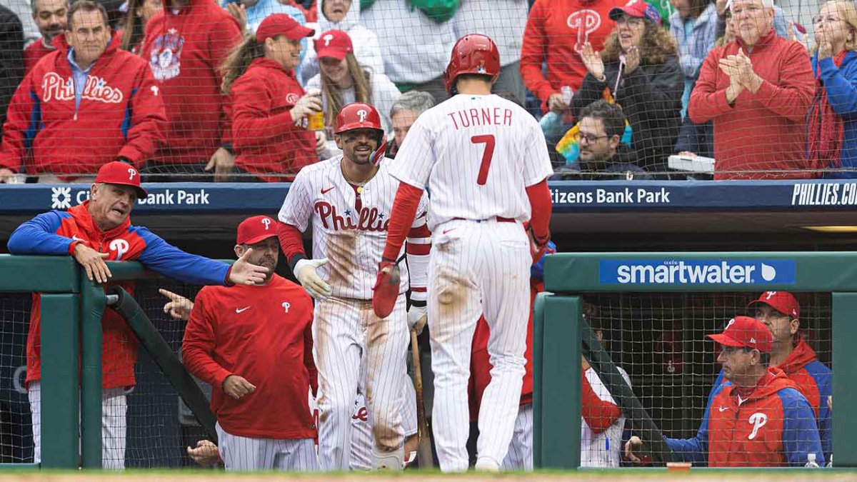 Trea Turner DEMOLISHES His First Home Run with Philadelphia Phillies!