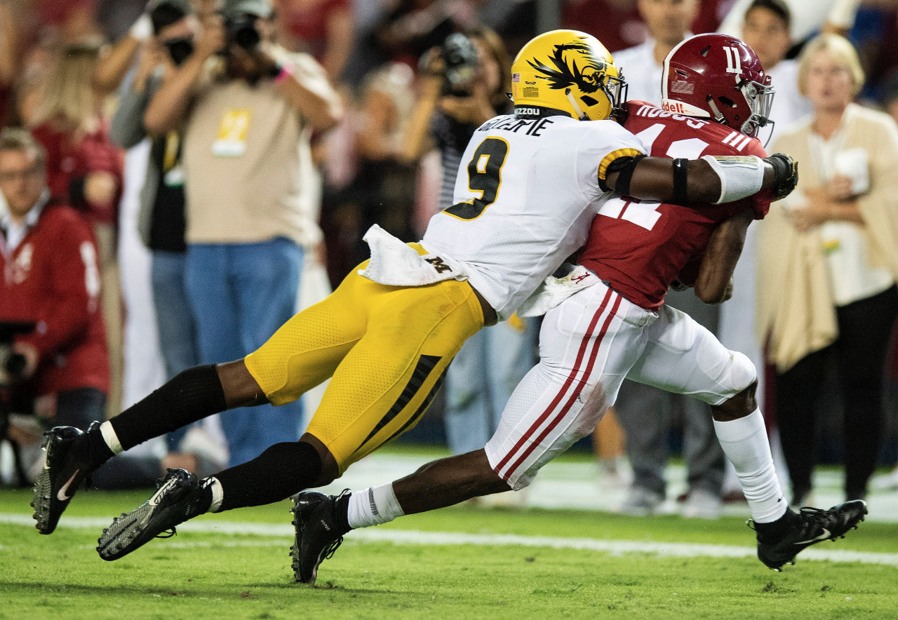 <p>Adding defensive players from the SEC is always a prudent decision. Tyree Gillespie's experience as a single-high safety for the Tigers could have him excelling in a reserve role in new defensive coordinator Jonathan Gannon's Cover 1 looks.</p>
<p>He's a grinder with special teams experience as well, which could endure him quickly to Eagles fans.</p>