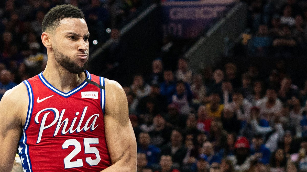 HARDEN MAKES SIXERS FANS SICK: AFRAID TO SHOOT, LIKE SIMMONS!