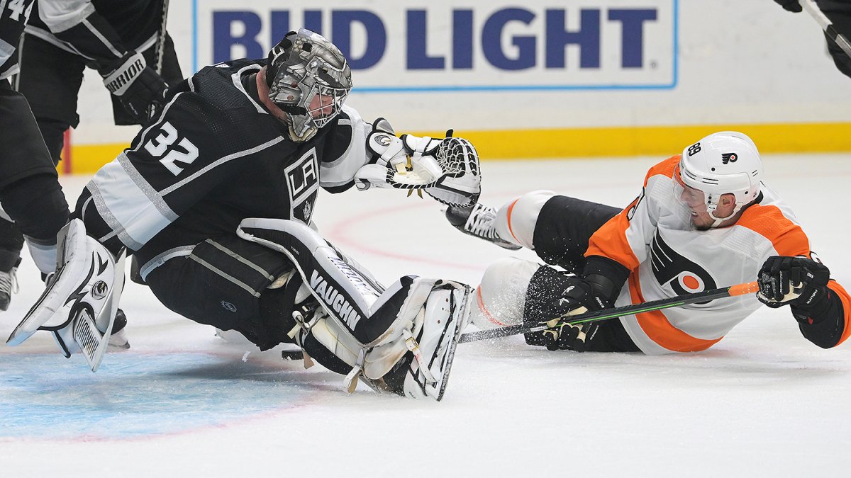 Flyers vs. Kings Seasonbest point streak snapped, creates huge game