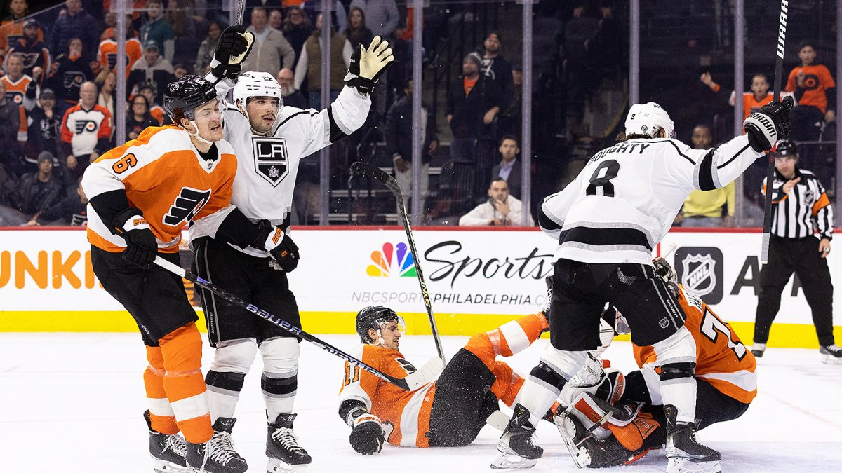 Flyers vs. Kings John Tortorella’s team never trails before losing in