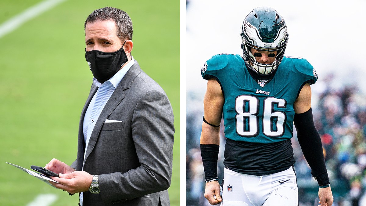 Zach Ertz reflects on difficult final year with Eagles – NBC Sports  Philadelphia