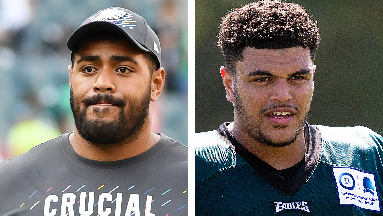 Eagles' training camp: Left tackle Andre Dillard leaves with