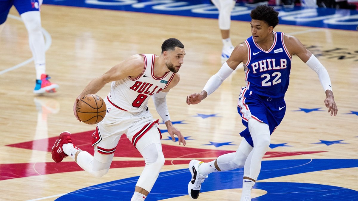 3 Observations: Sixers Downed by Hot Shooting From LaVine, Bulls