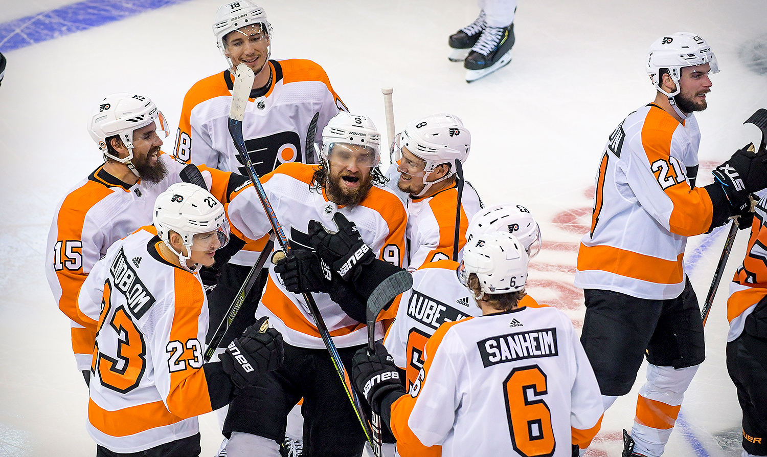Flyers Comeback Mission Meets Game 7 After Emotional 2OT Win In Game 6 USA Ivan Provorov Oskar Lindblom 