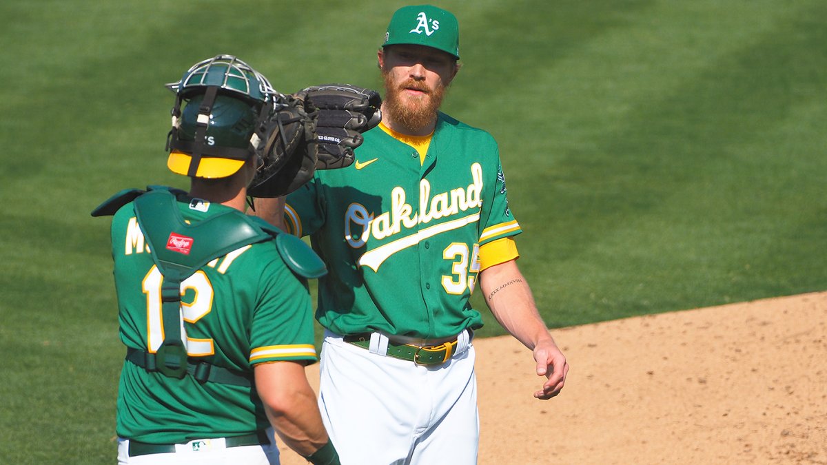 Oakland Athletics: Logo - Faux Barrel Top Sign