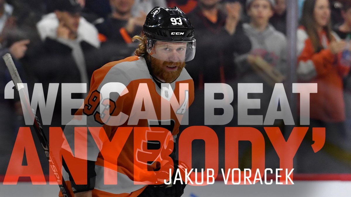 Philadelphia Flyers Jakub Voracek Autographed Jersey