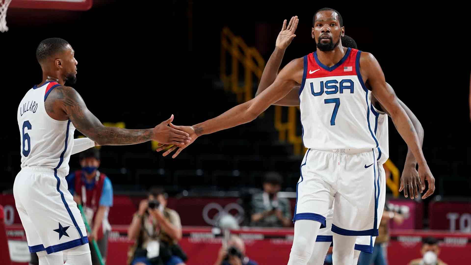 Basketball: Kevin Durant takes USA men's points record in Czech win