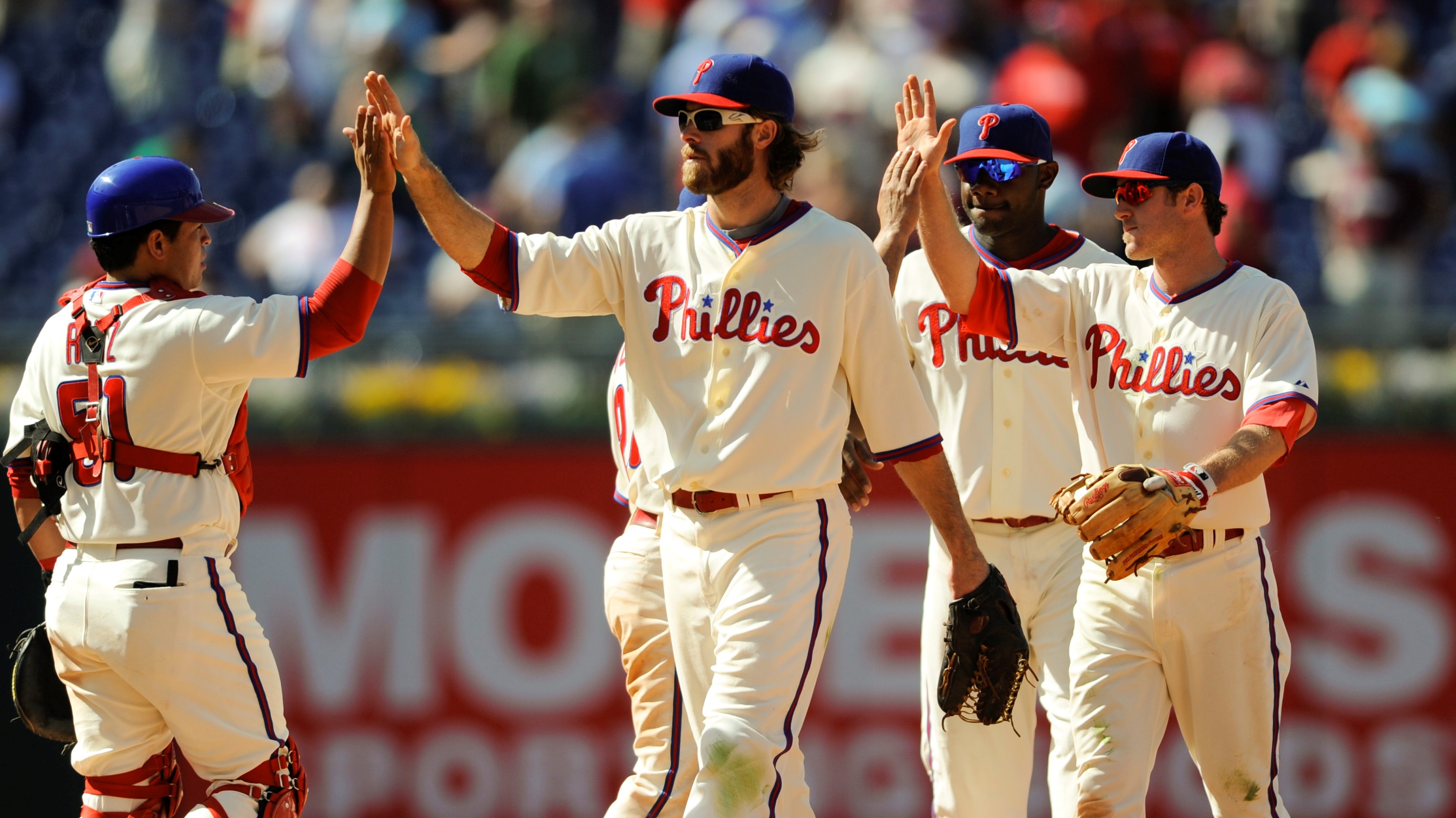 Werth's home runs help Philadelphia eliminate Dodgers