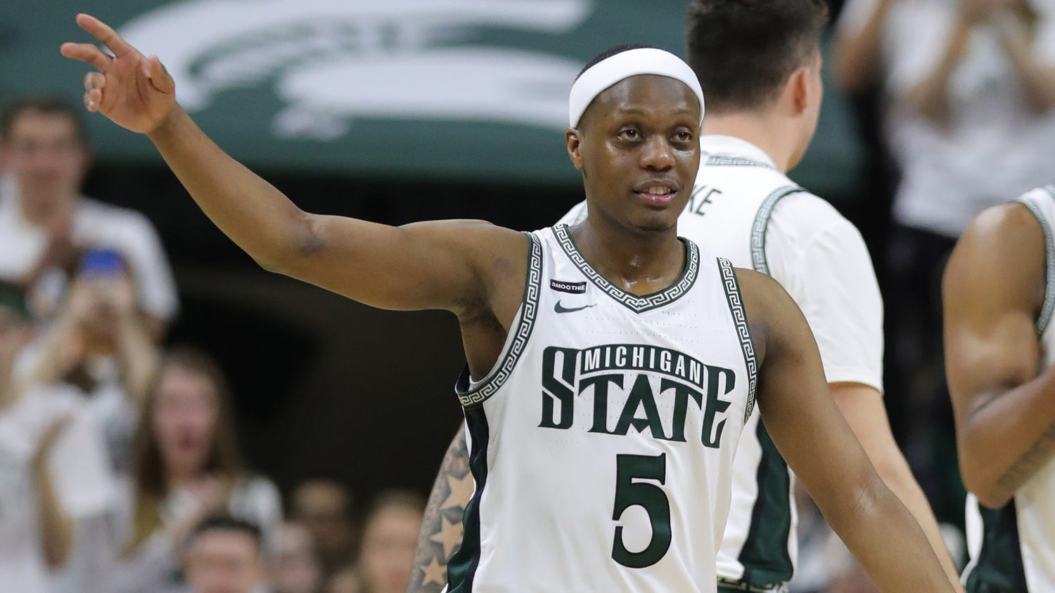 <p>We don’t know yet which young players the Knicks will keep long-term, so we’ll assume they’ll be searching for the best player available. It’s debatable whether Winston would fit that description at No. 27, but he proved he’s one of the draft’s best pick-and-roll playmakers over an accomplished four years at Michigan State. </p>