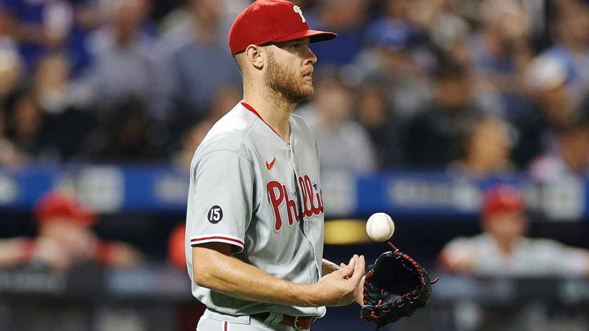 Phillies ace Zack Wheeler 'feeling good' after being slowed by shoulder  soreness – NBC Sports Philadelphia