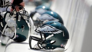 1960 eagles helmet