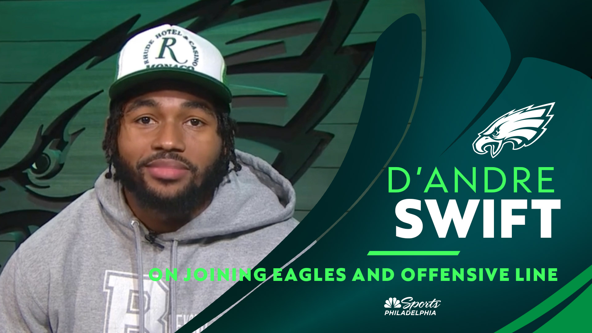 Philadelphia Eagles WATCH: D'Andre Swift Caps Off Career Night vs