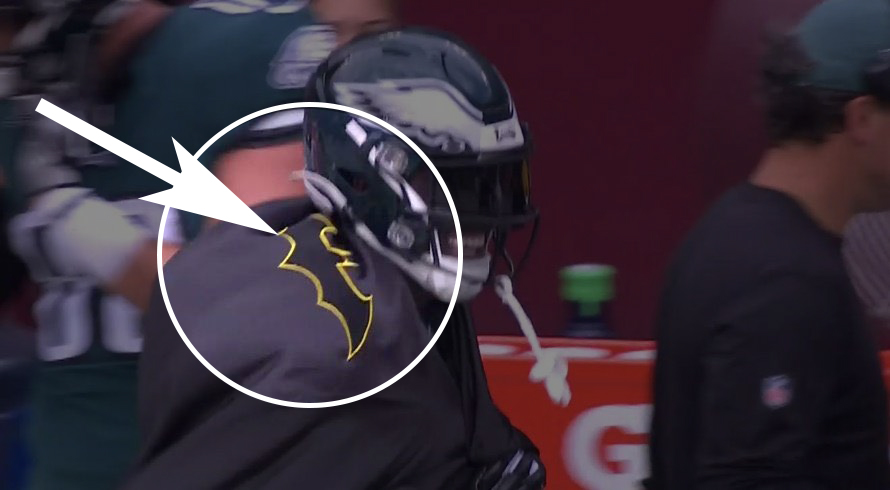 A.J. Brown scores his first Eagles TD, celebrates in Batman cape - Bleeding  Green Nation