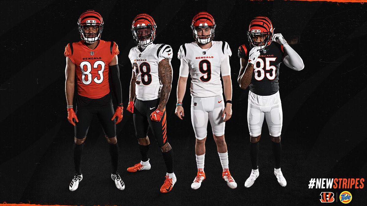 The Bengals new uniforms are the coolest in the NFL 
