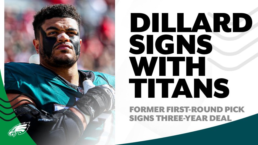 Eagles lose former first-round pick Dillard to Titans