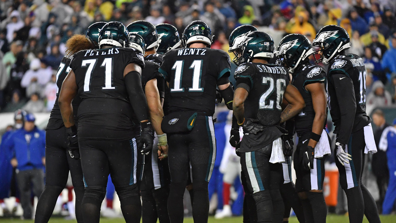 Do the Eagles win when they wear their black jerseys? A game-by