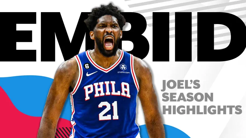 WATCH: The best plays from Joel Embiid's MVP-worthy season