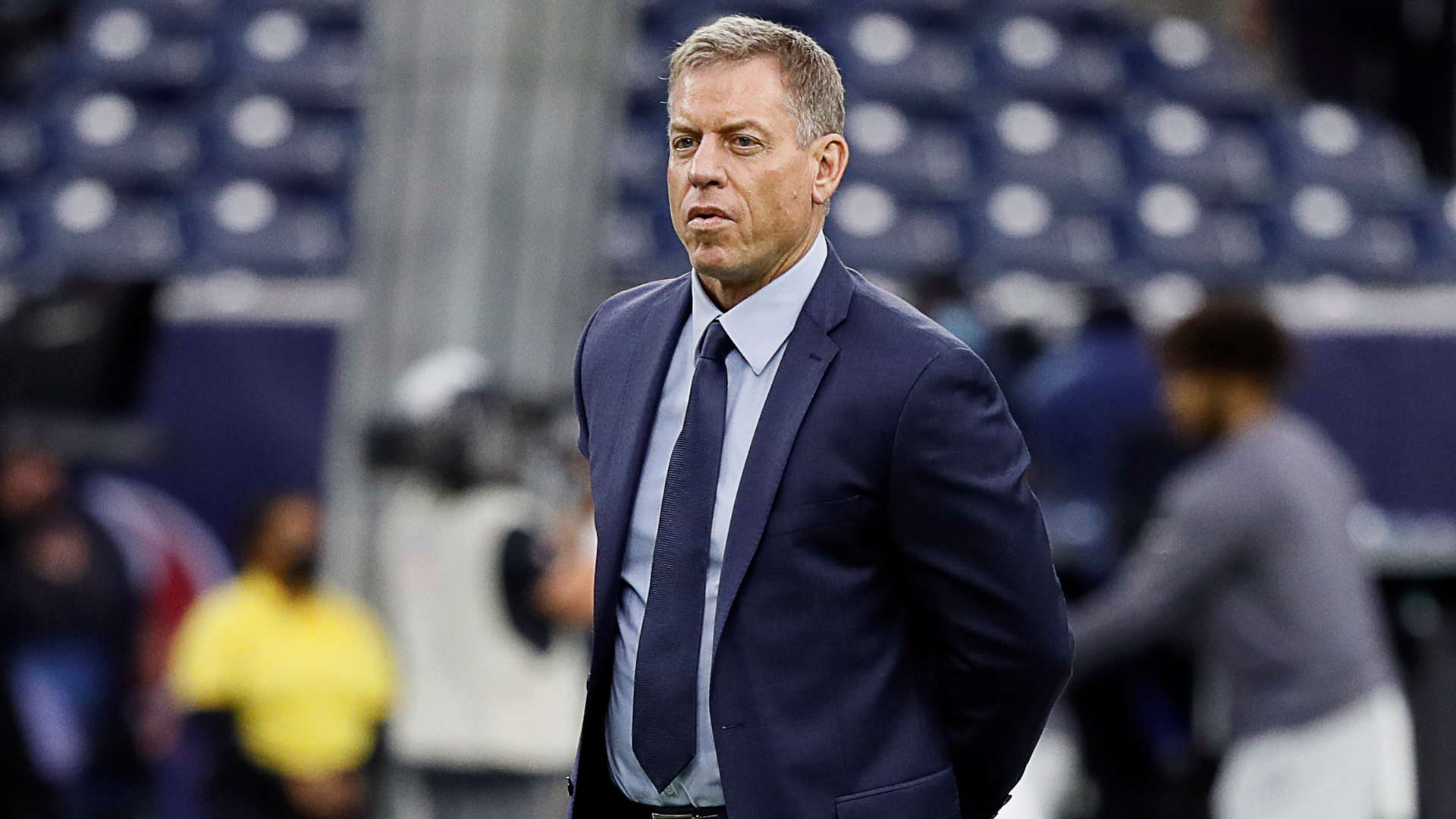 Troy Aikman regrets 'take the dresses off' comment on Monday Night Football  – NBC Sports Philadelphia