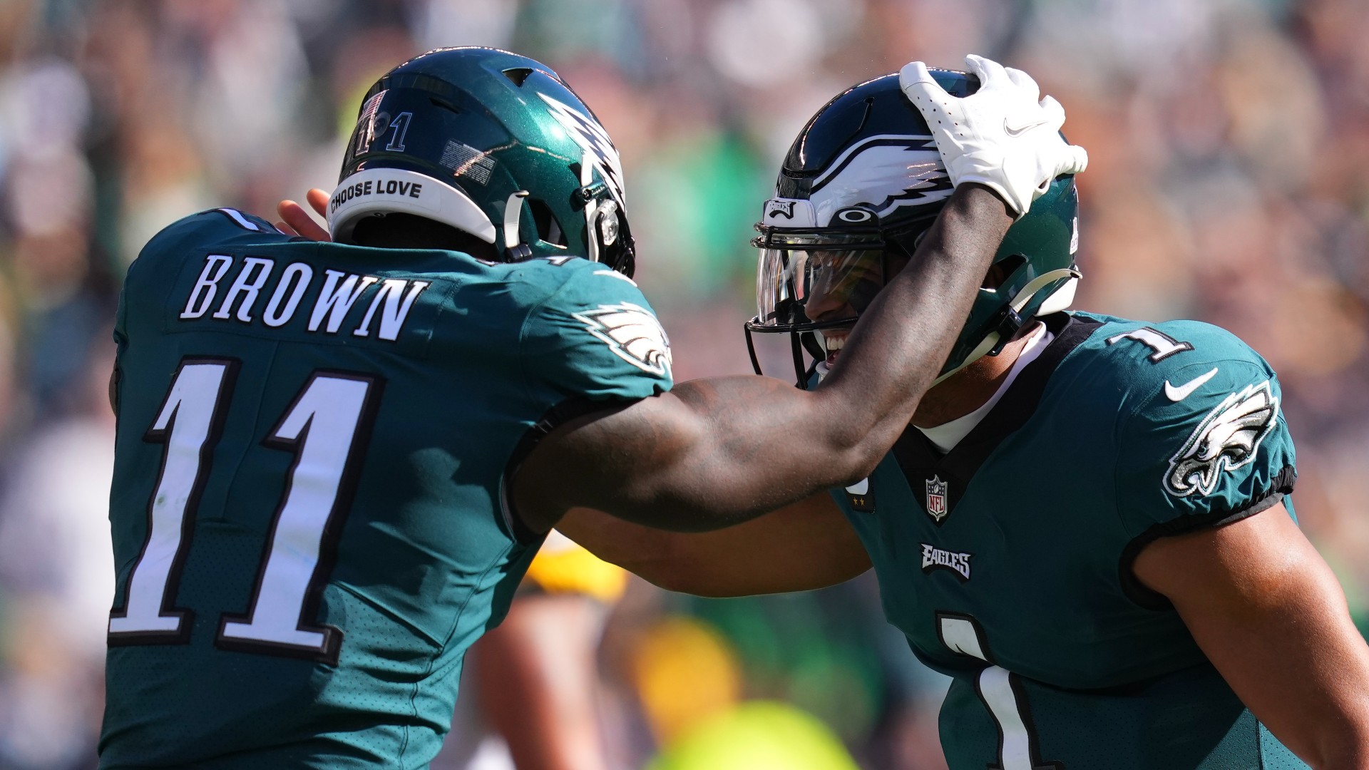 Philadelphia Eagles QB Jalen Hurts Completes Historic Day with Late TD to  Seal Win - Sports Illustrated Philadelphia Eagles News, Analysis and More