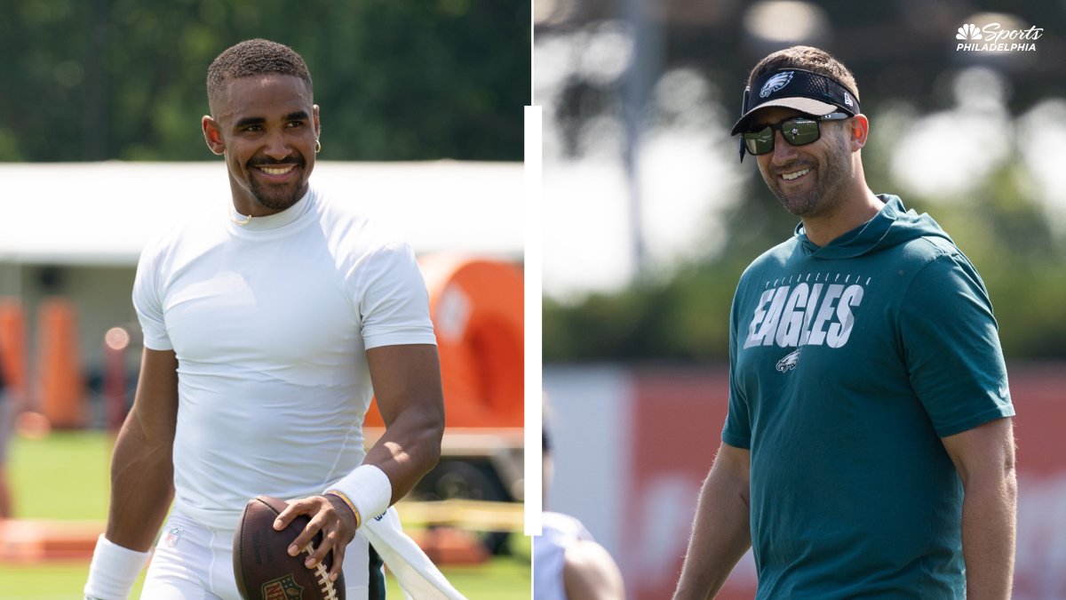 Eagles coach Nick Sirianni is noncommittal on Jalen Hurts and