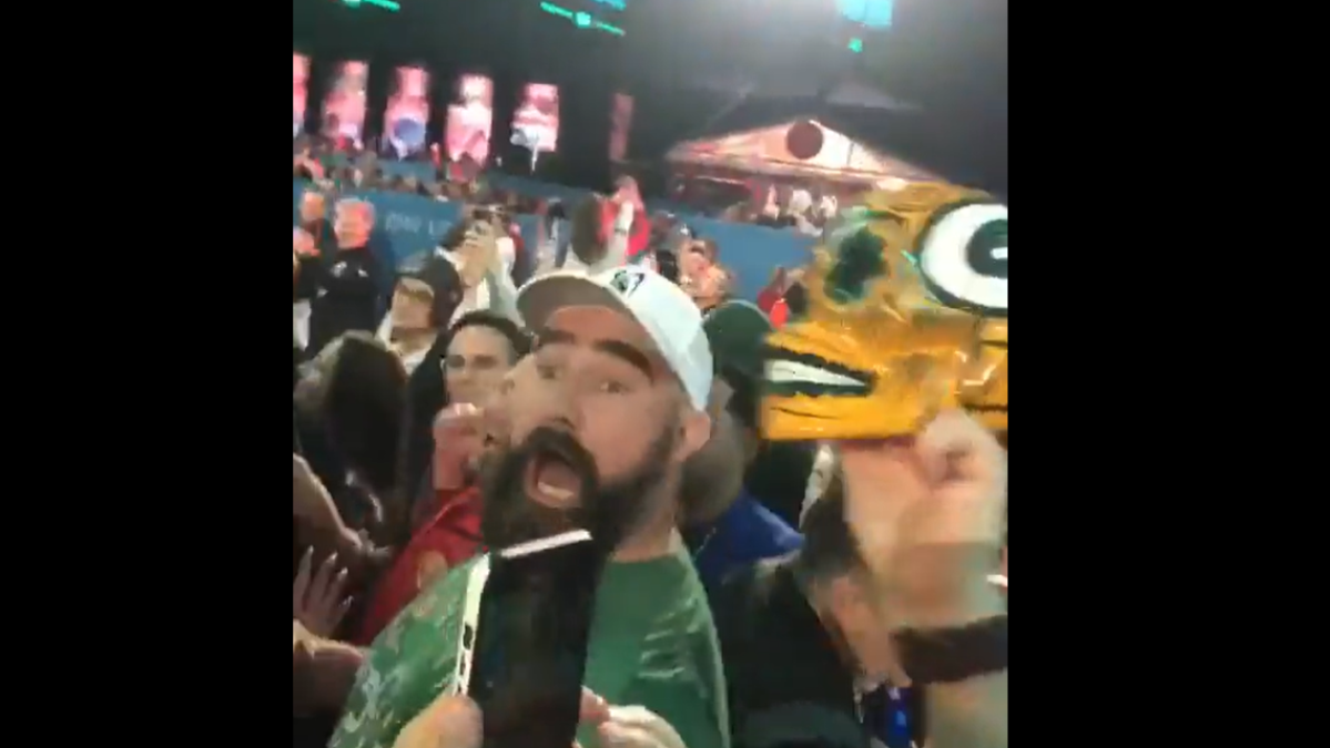 2023 NFL Draft Jason Kelce was every Eagles fan after Jalen Carter