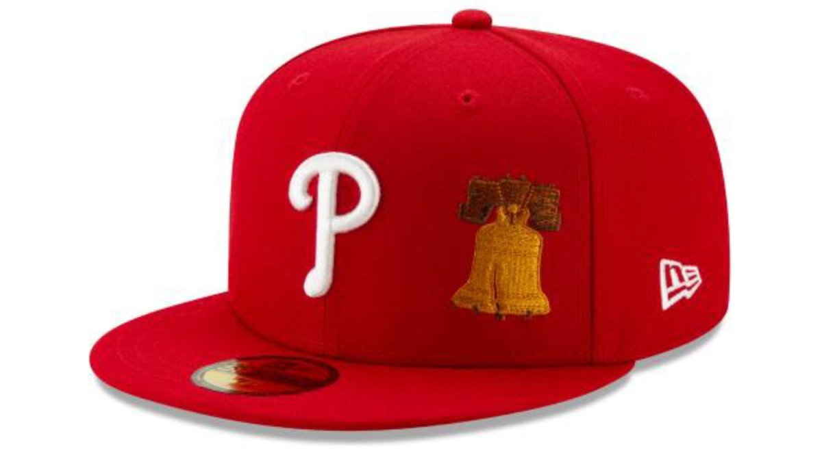 New Phillies & Sixers Hats Feature Liberty Bell On Front