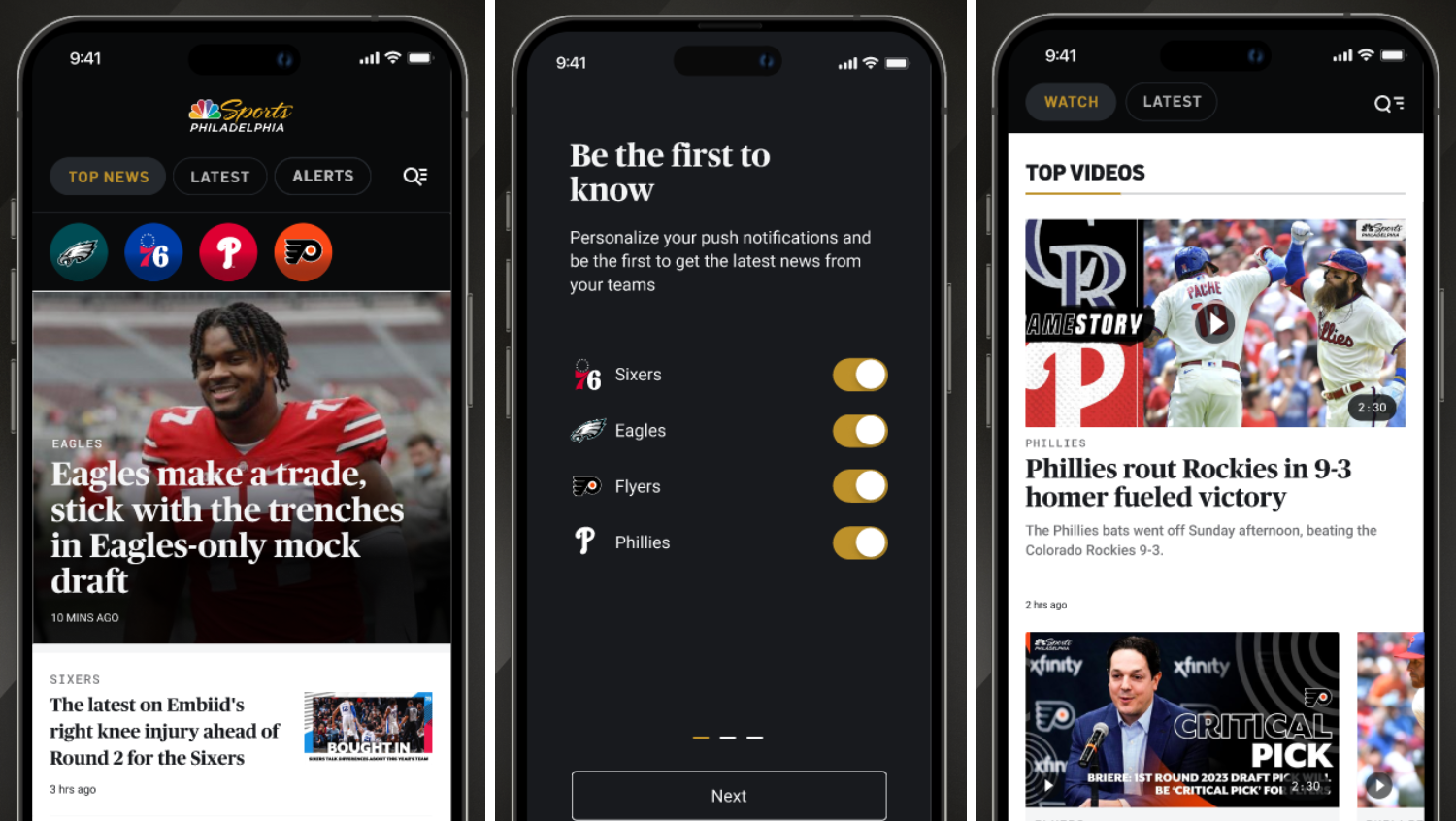 The New NBC Sports Philadelphia Mobile App Is Coming Soon