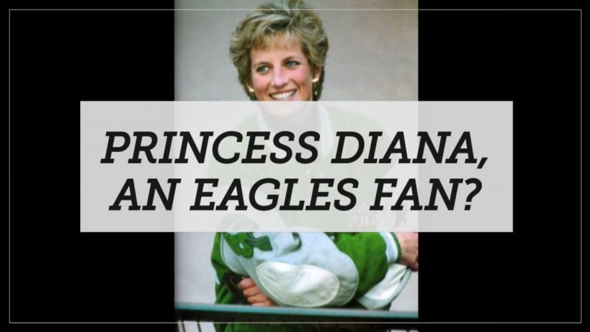 How Princess Diana, Honorary Eagles Fan, Got Her Iconic Jacket