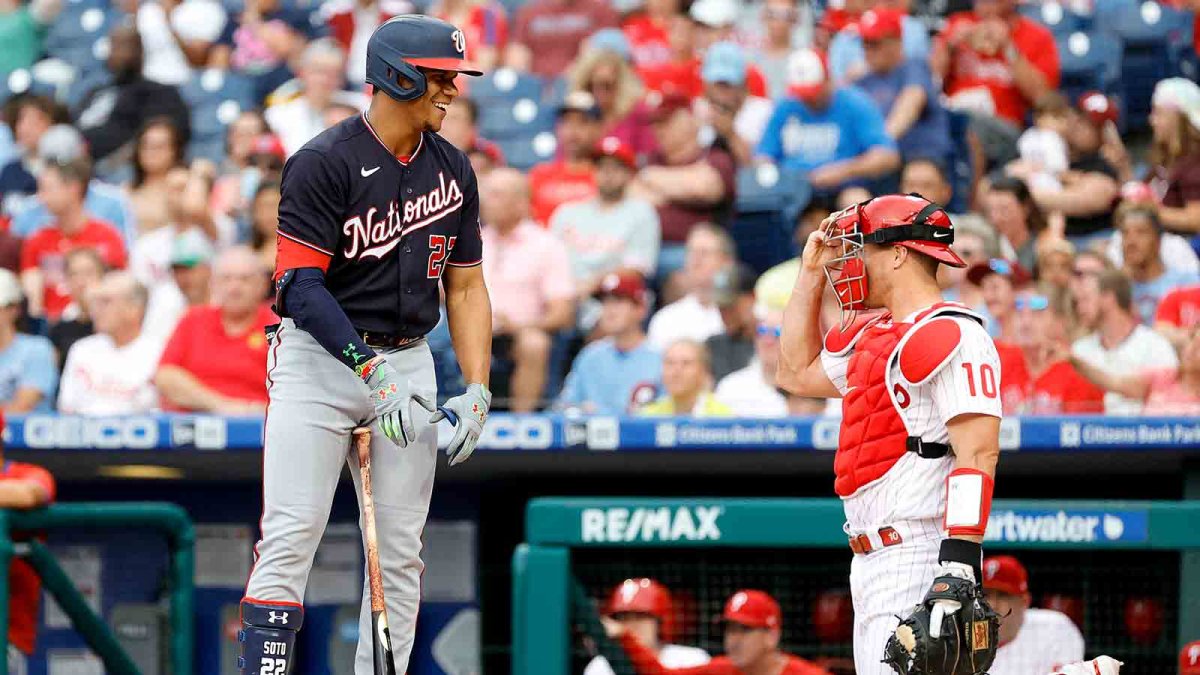 Schwarber homers twice, Phillies still fall to Nationals 3-2