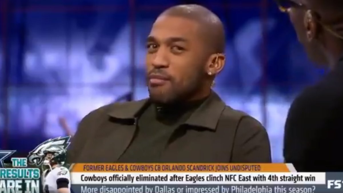 Orlando Scandrick did some backpedaling Monday on FS1's Undisputed