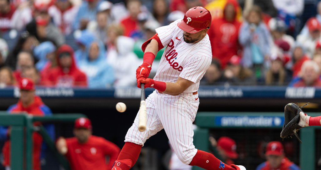 Phillies vs. Red Sox: Slumping Kyle Schwarber continues to top off