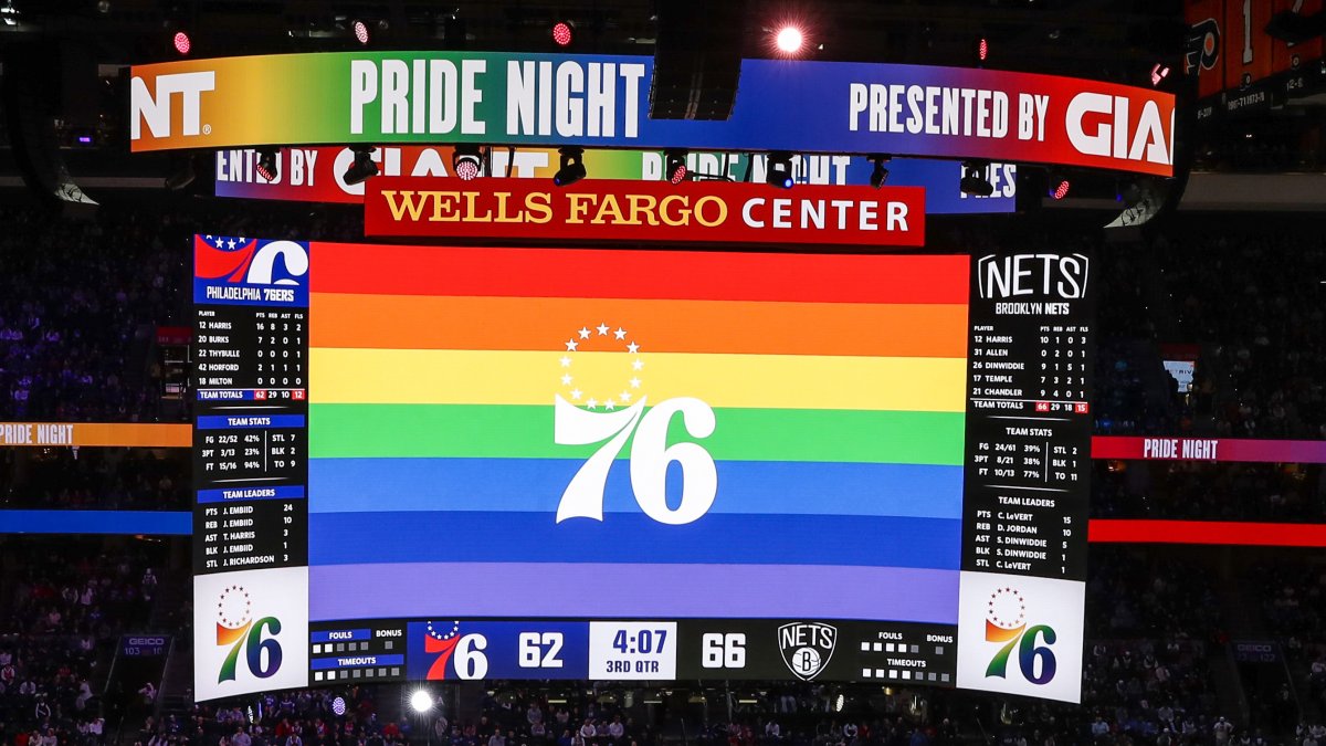 Philadelphia 76ers on X: tonight, we're celebrating Pride Night