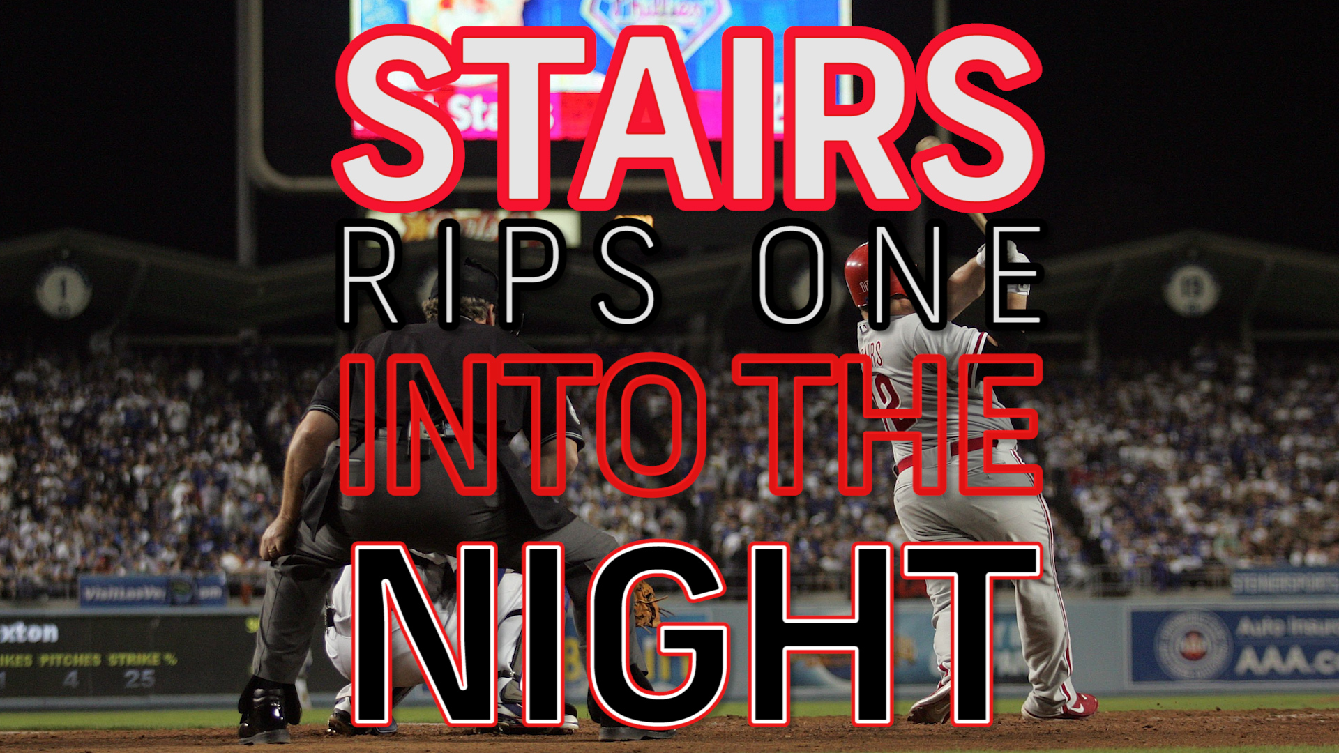 Stairs RIPS one into the night 