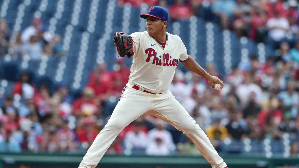 Suarez, Harper, Vierling lead surging Phillies to a big win in front of  bigger crowd – NBC Sports Philadelphia