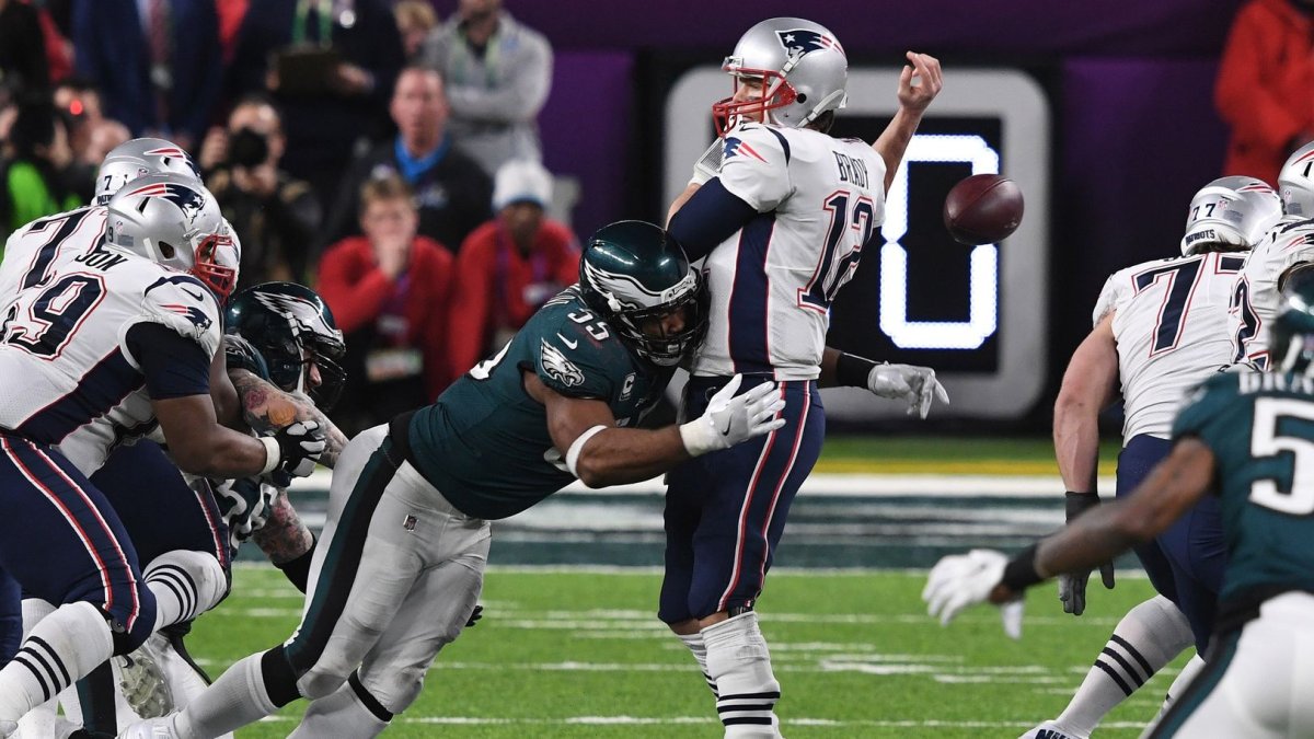 Strip-sack of Tom Brady will make Brandon Graham an Eagles legend