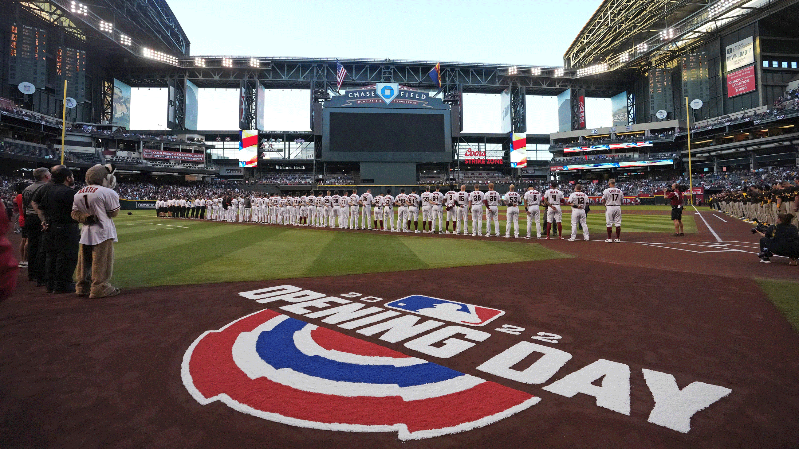 MLB Opening Day 2023 Full Schedule, Start Times, Stadiums