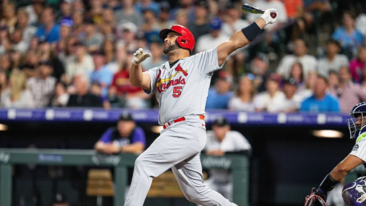 Albert Pujols makes 2022 spring training debut for St. Louis Cardinals