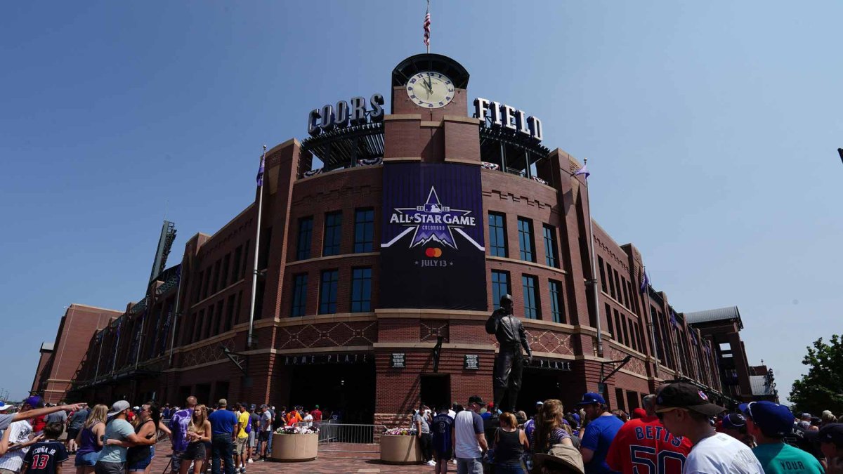 2021 MLB All-Star starters for National League versus American League at  Coors Field